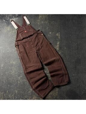 Vintage 90’s Brown Dickies Overalls